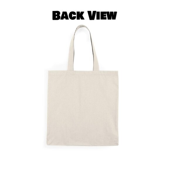 Double Cat Small Tote Bag by Momma Balisti - Reusable Canvas Bag @MommaBalisti - Picture 3 of 5